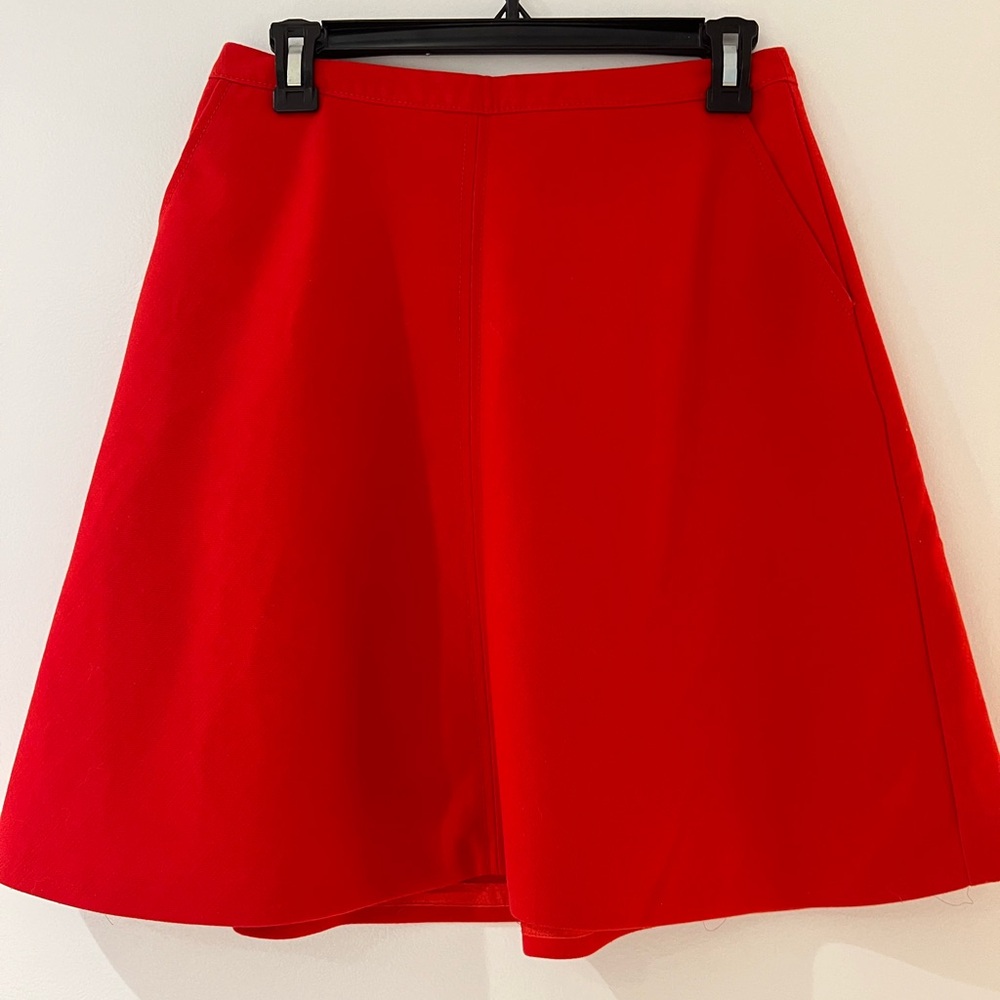 LOFT Scarlet A-Line Mini Skirt